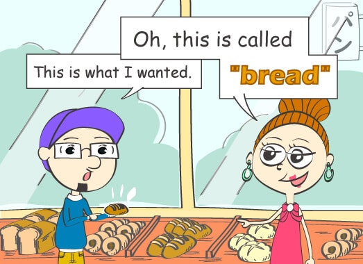 This is what I wanted. Oh, this is called bread.