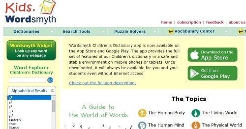 Kids.Wordsmyth