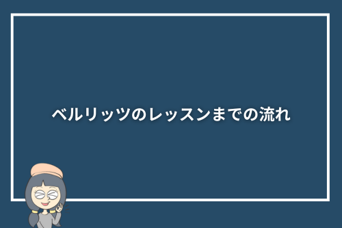 ベルリッツのレッスンまでの流れ