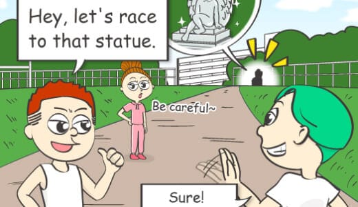 英語で「フライング」は意味がちがう！？