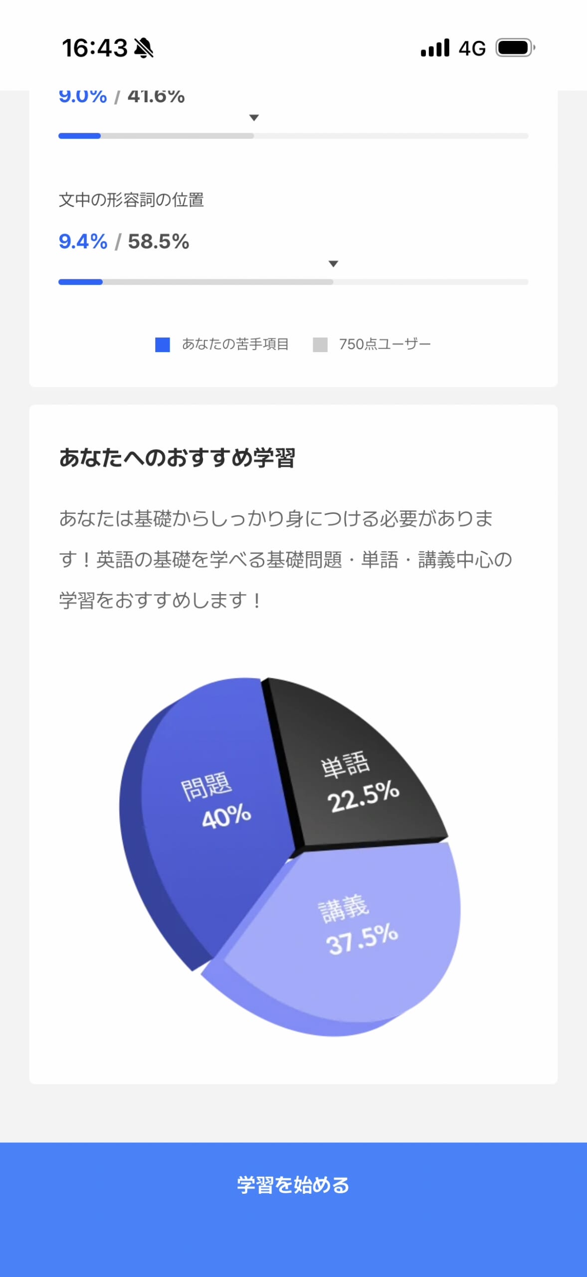 実際にSantaアルクを体験した際のアプリ内画像